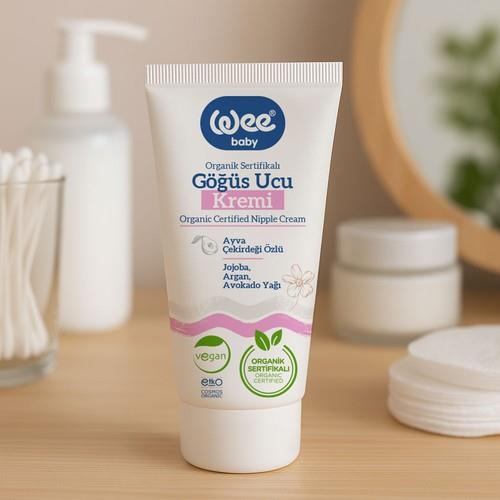 Wee Baby Göğüs Ucu Kremi Organik Bitki Özleriyle 30 ml Hassas Ciltler İçin