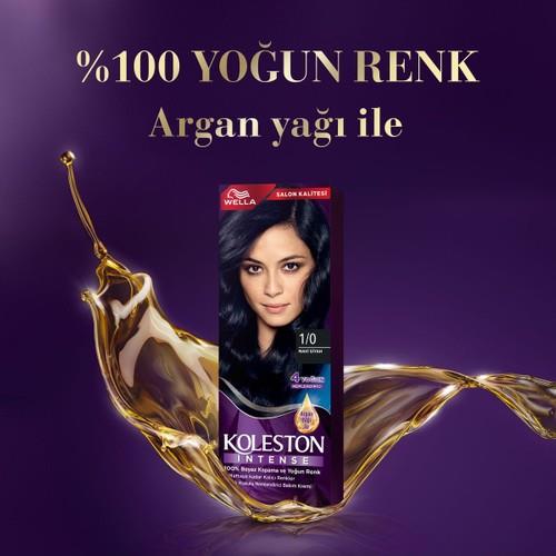 Wella Koleston Intense Mavi Siyah Amonyaklı Saç Boyası 1.0 - Derin Renk Etkisi