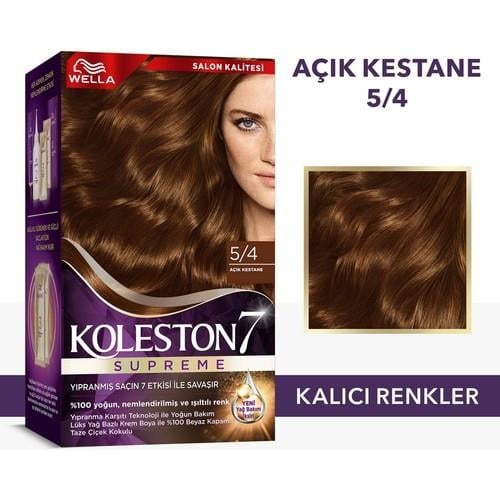 Wella Koleston Supreme Kit 5/4 Açık Kestane