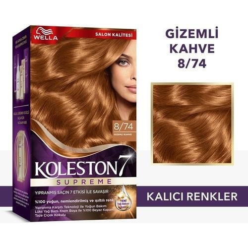 Wella Koleston Supreme Kit 8/74  Kahve