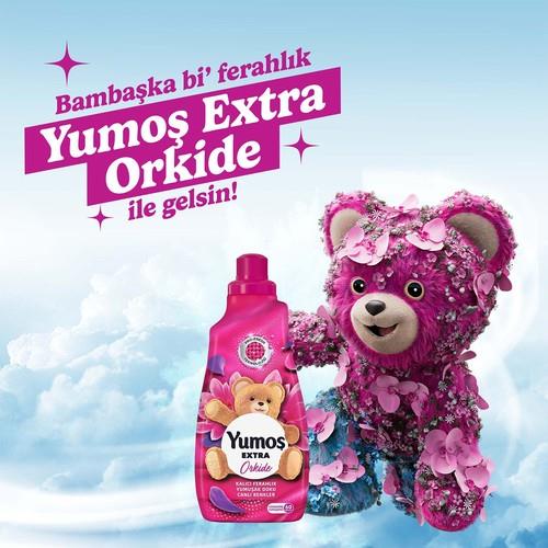 Yumoş Extra Konsantre Çamaşır Yumuşatıcı Orkide 1440 ml 60 Yıkama