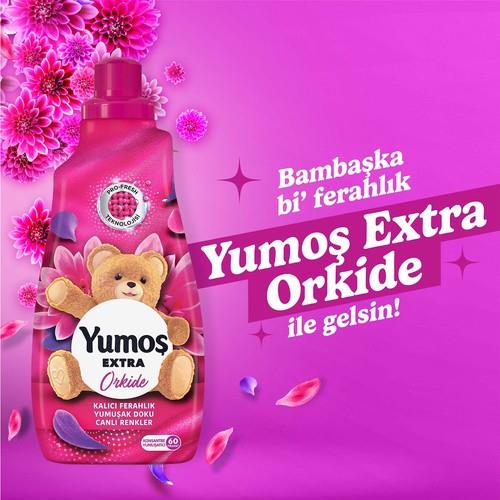 Yumoş Extra Konsantre Çamaşır Yumuşatıcı Orkide 1440 ml 60 Yıkama