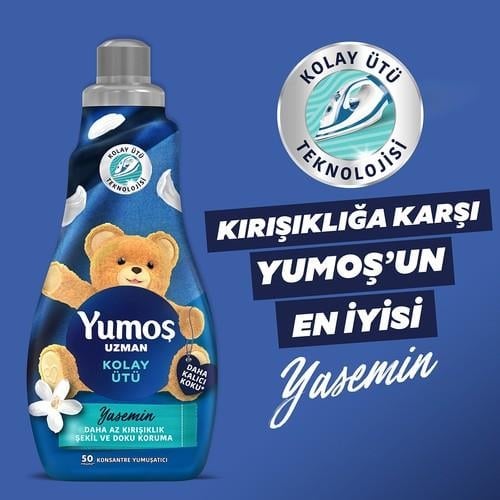 Yumoş Uzman Kolay Ütü Konsantre Yumuşatıcı 1200 ml