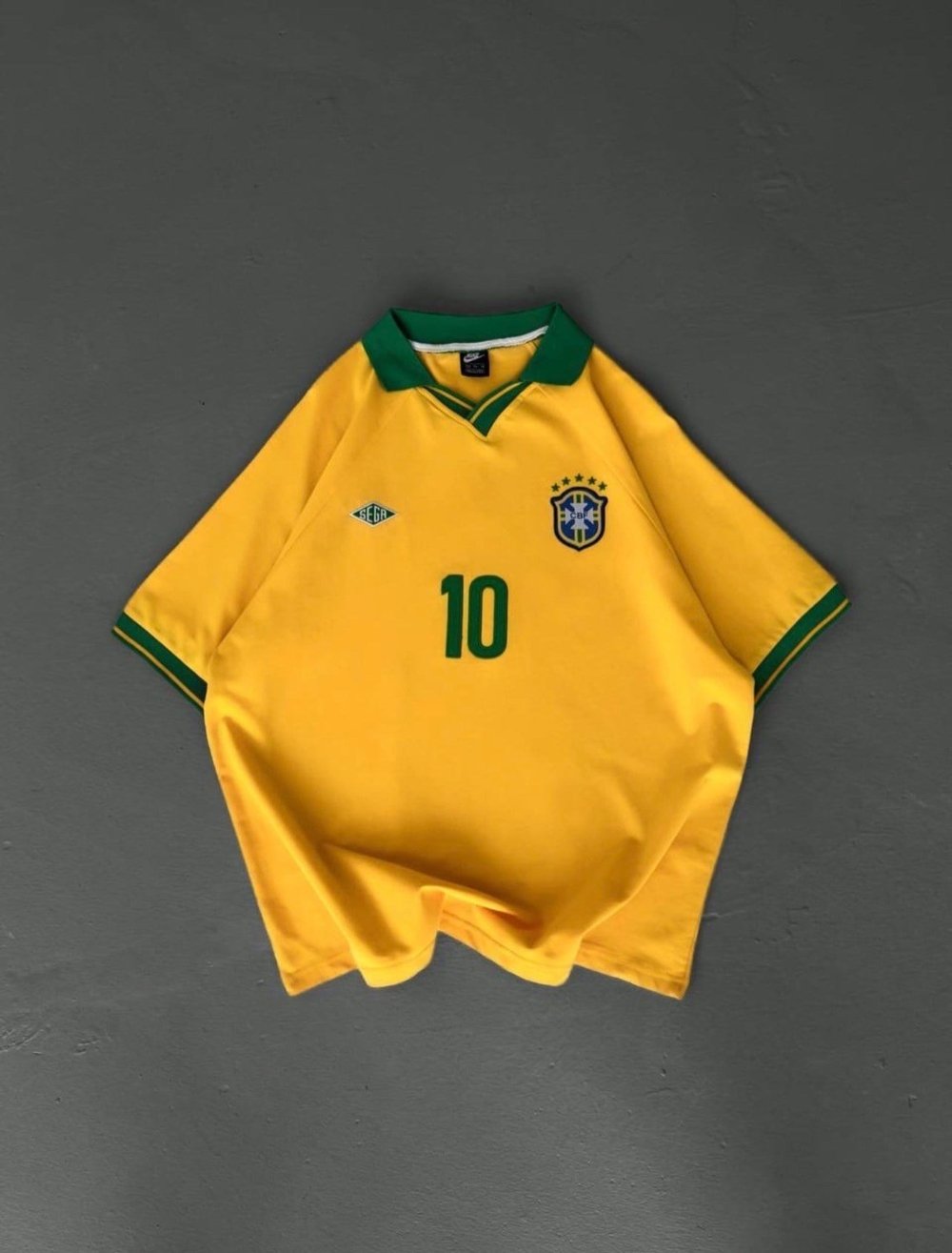 BRAZİLYA SARI OVERSİZE TSHİRT