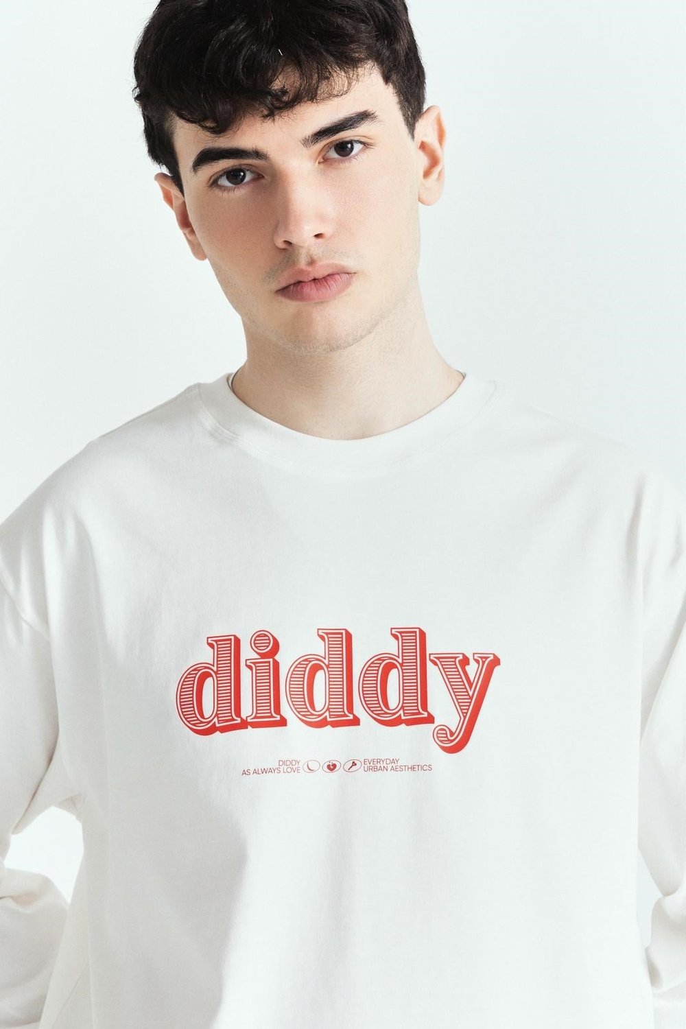 DIDDY LOVE ALWAYS  PREMİUM BASKILI OVERSİZSE LONG SLEEVE