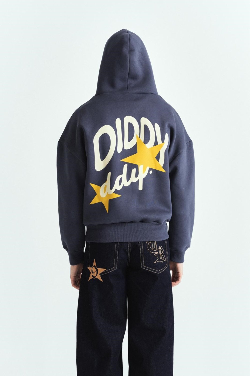 DIDDY STAR PREMIUM BASKILI OVERSİZE HOODİE