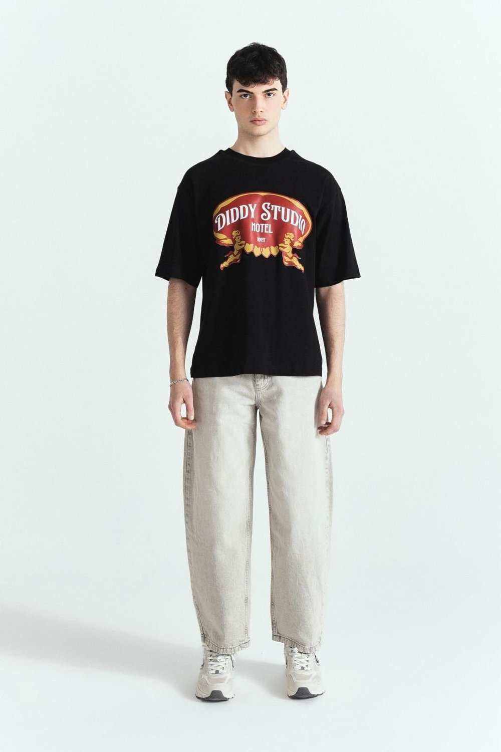 DIDDY STUDİO HOTEL PREMİUM BASKILI OVERSİZE TSHIRT