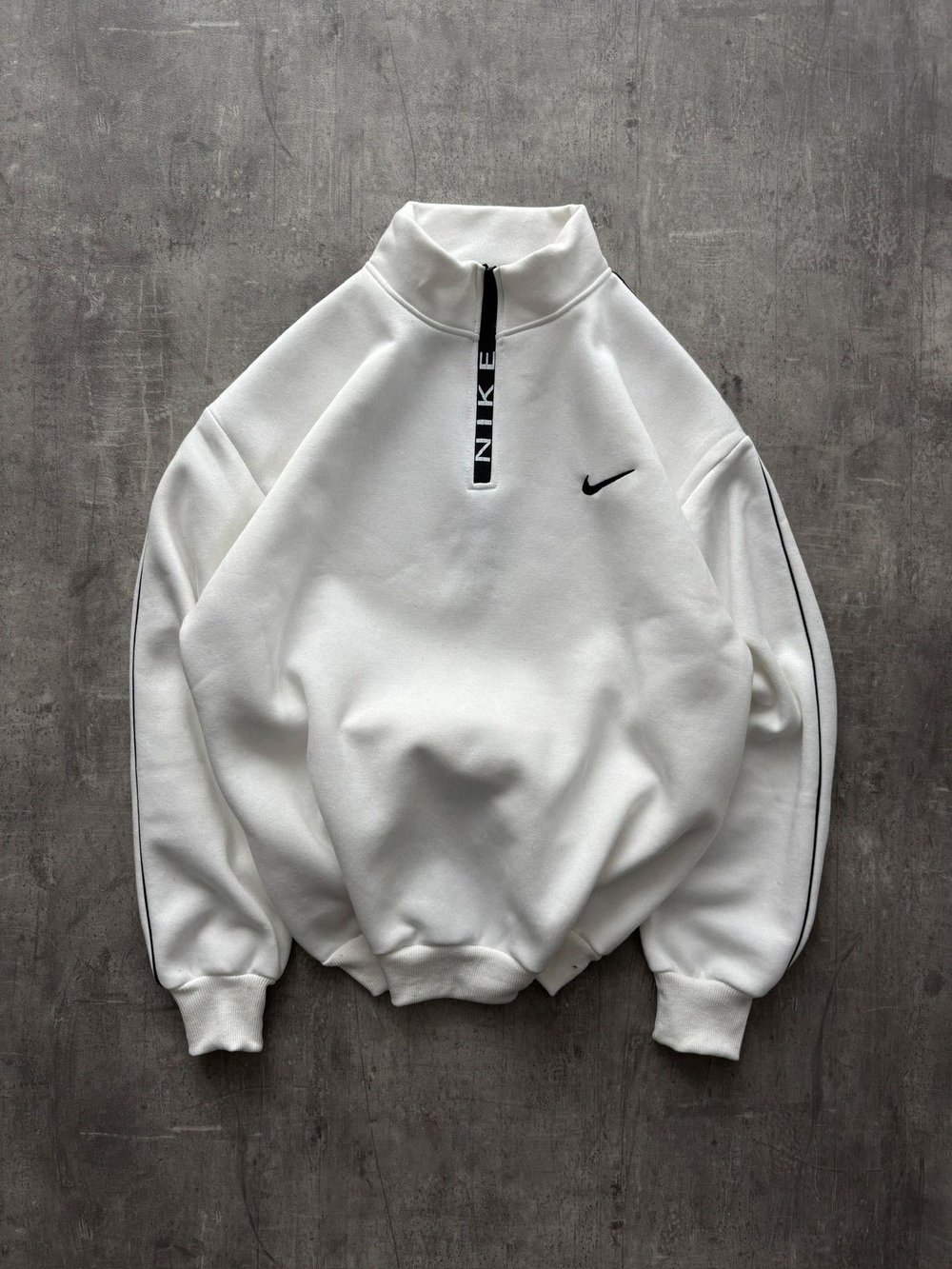 NK BİYELİ YARIM FERMUAR SWEAT