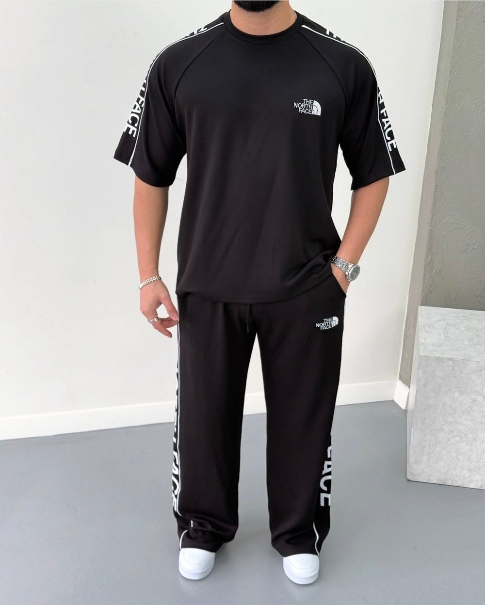 NORTH FACE SİYAH EŞOFMAN TAKIMI