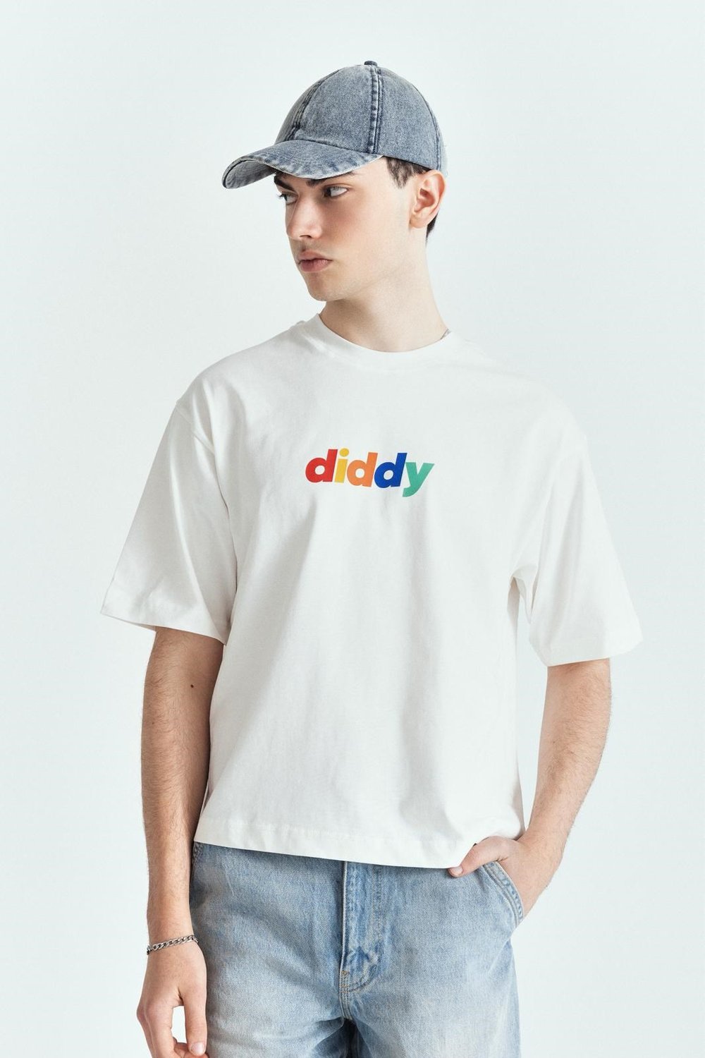 RENKLİ LOGO BASİC BASKILI PREMİUM TSHIRT