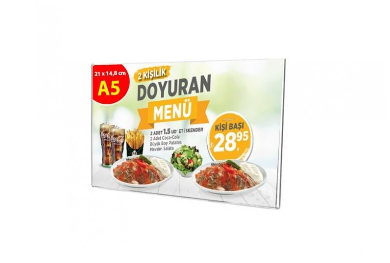 A5 U Tipi Yatay Föylük