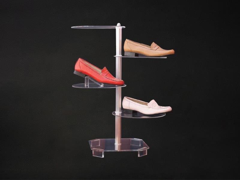 4lü Yuvarlak Stand - 30 cm Çap