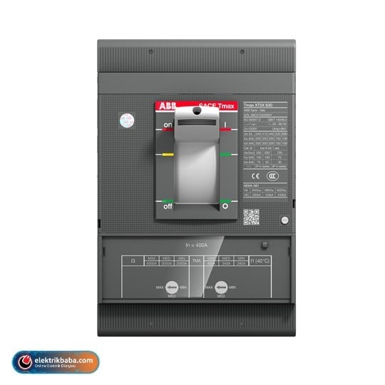 ABB XT 1SDA100719R1 T6N 800 3P 800A 36kA TERMIN MANYETIK KOMPAKT SALTER