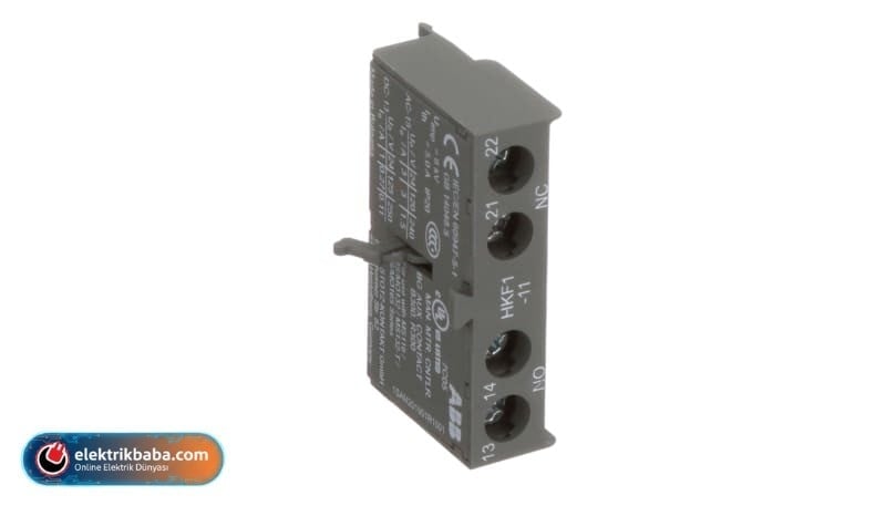 ABB 1SAM201901R1001 HKF1-11 1NA+1NK MOTOR KORUMA YARDIMCI UST KONTAK