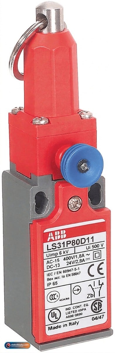 ABB1SBV030180R1411ABB 1SBV030180R1411 LS31P80D11-S MEKANIK GUVENLIK ANAHTARI