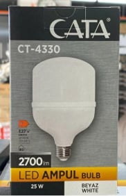 CATA CT-4330 25W TORCH LED AMPUL (E-27) (BEYAZ)