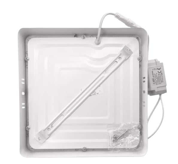 CATA CT-5234B 18W SIVA USTU LED PANEL (KARE) (BEYAZ)