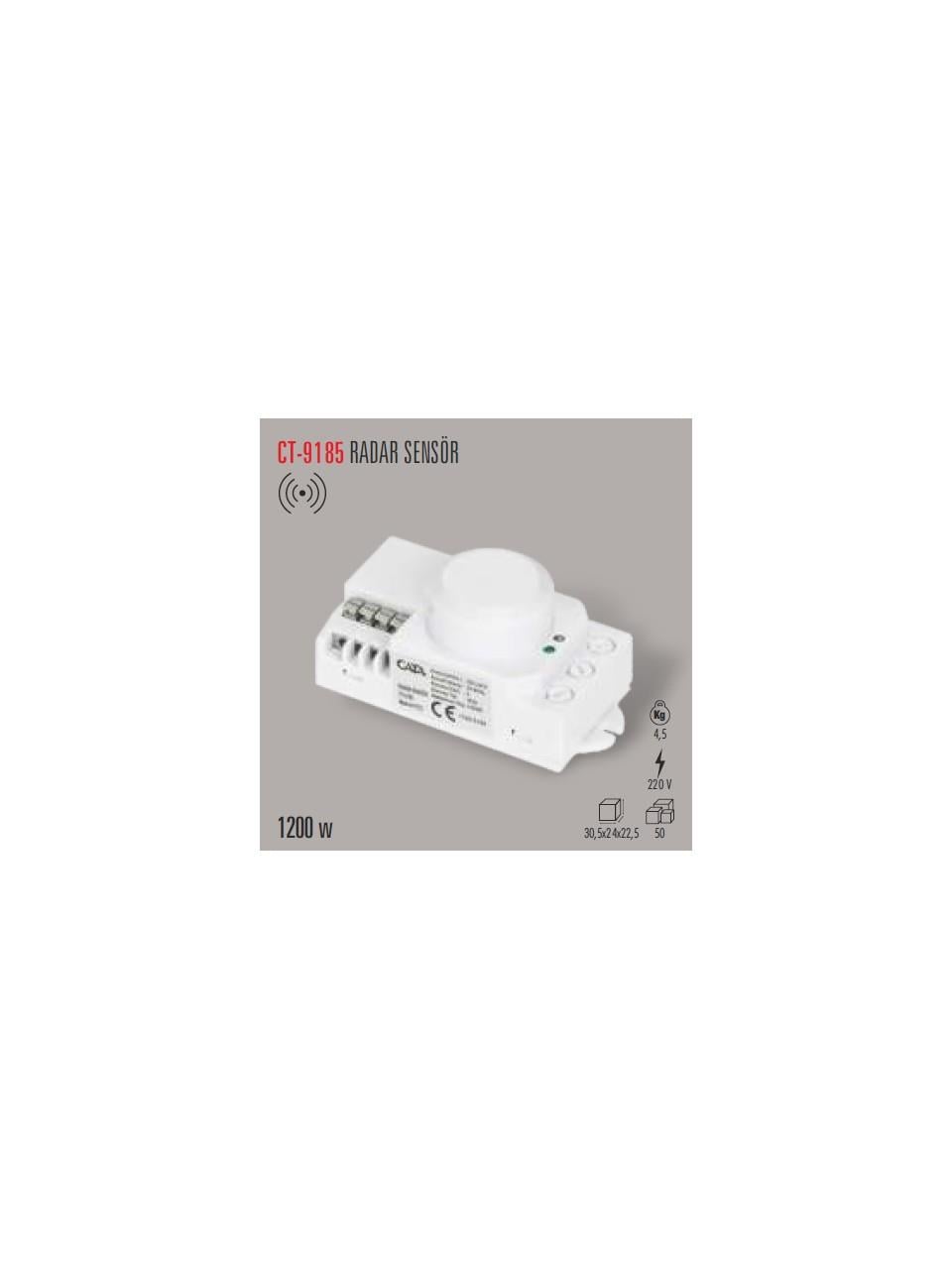 CATA CT-9185 RADAR SENSÖR 1200W