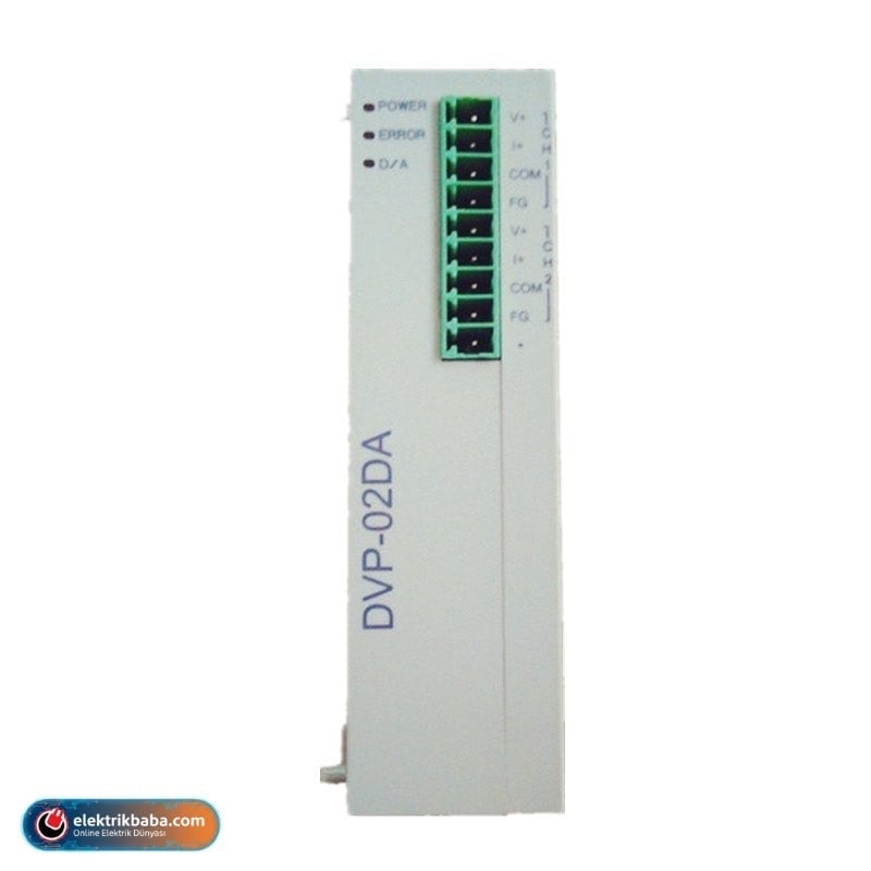DELTA DVP02DA-S 2 ANALOG CIKIS PLC MODUL
