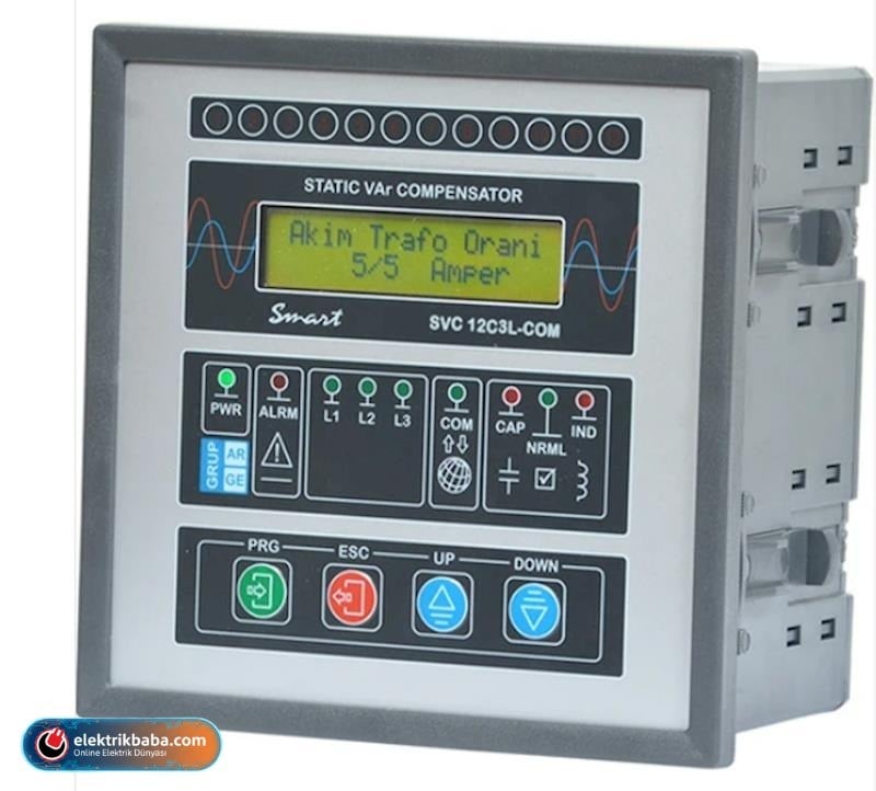 GRUPARGEGA111GRUPARGE GA111 SMART SVC 12C3L-COM 12 KADEME REAKTIF KONTROL ROLESI