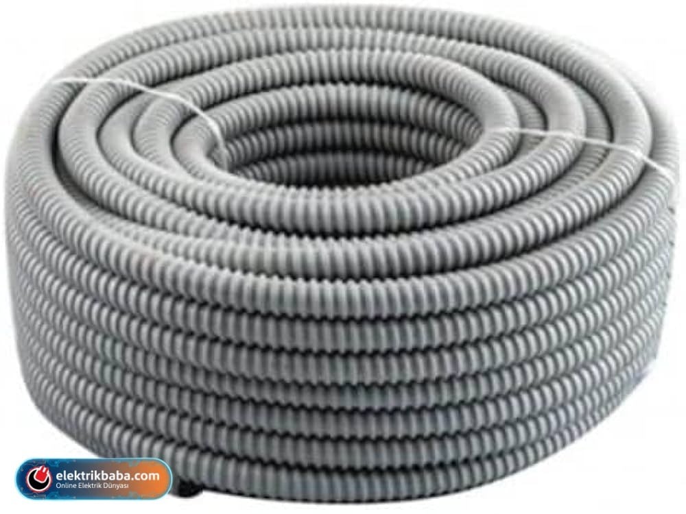 MUTLUSAN 001 020 160019 00 17 MUT/PP-19 POLYPROPILEN SPIRAL BORU GRI