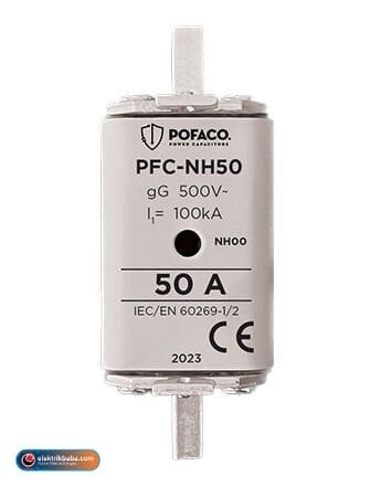 POFACOPFC-NH50POFACO PFC-NH50 50A NH00 BICAKLI SIGORTA