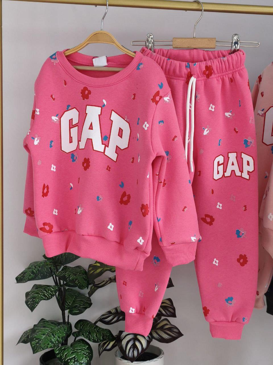 GAP PEMBE ÇİÇEKLİ TAKIM