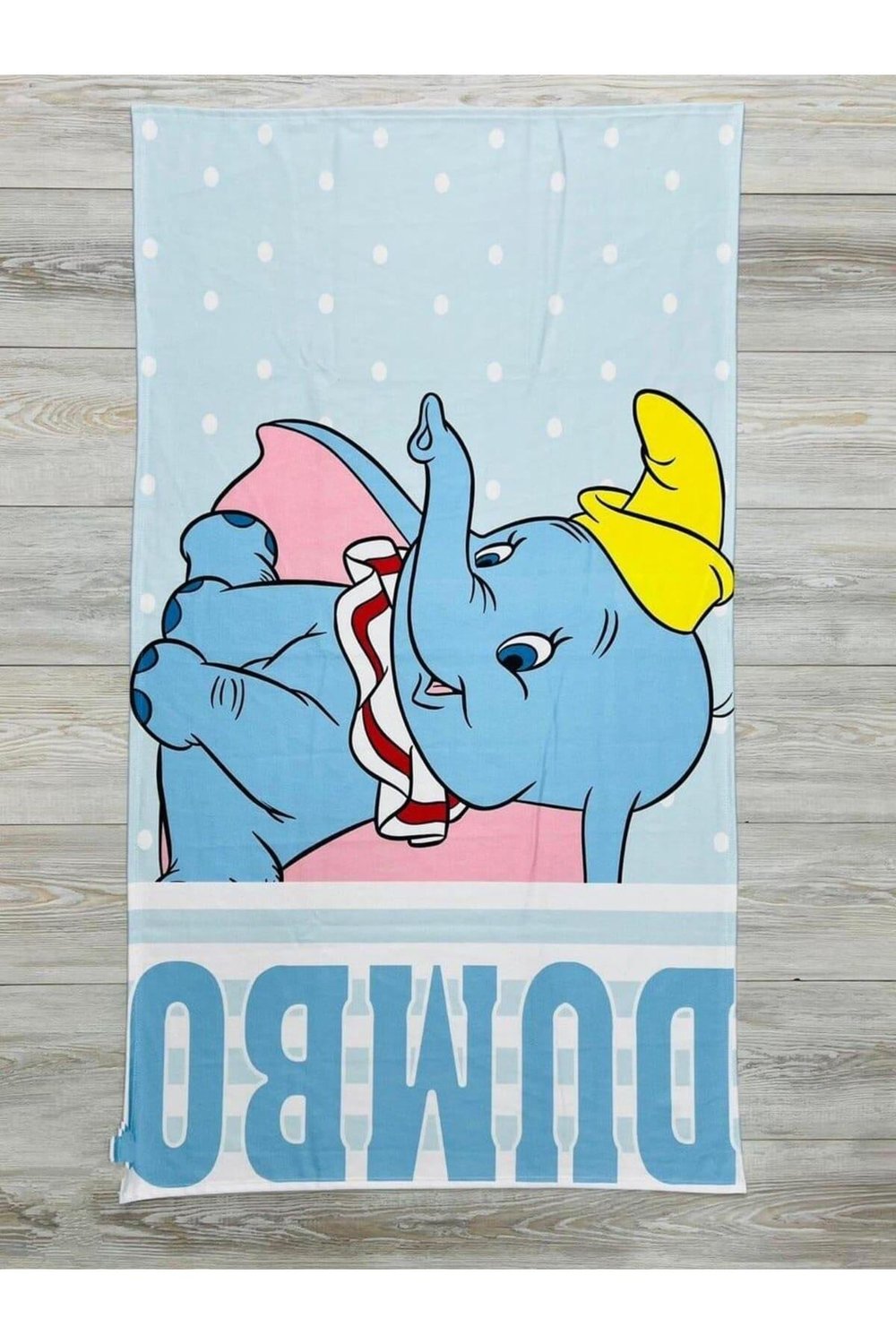 Dumbo Baskılı Çocuk Plaj Havlusu