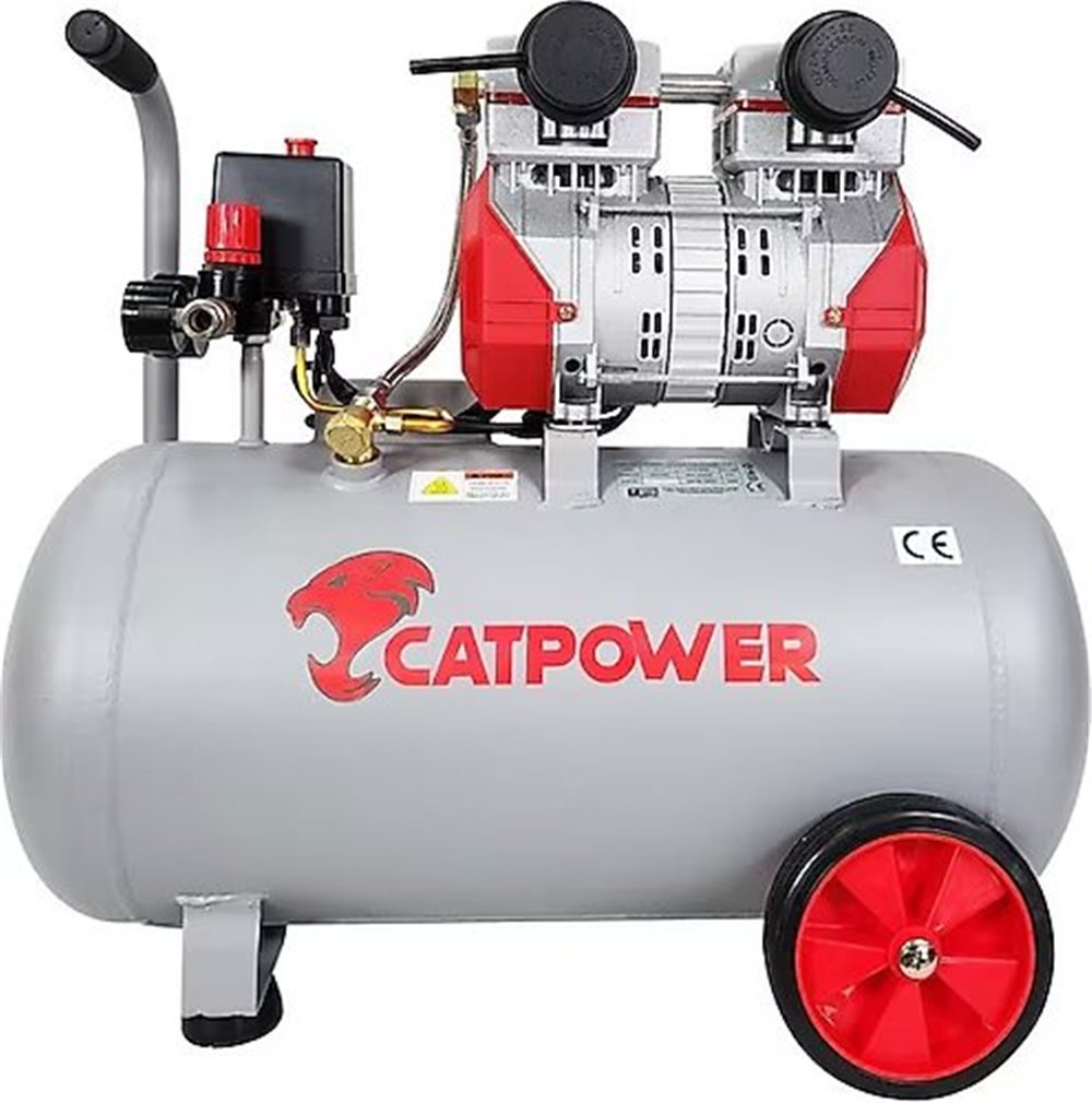 CATPOWER 1154 SESSİZ YAĞSIZ KOMPRESÖR 2HP 50 LT