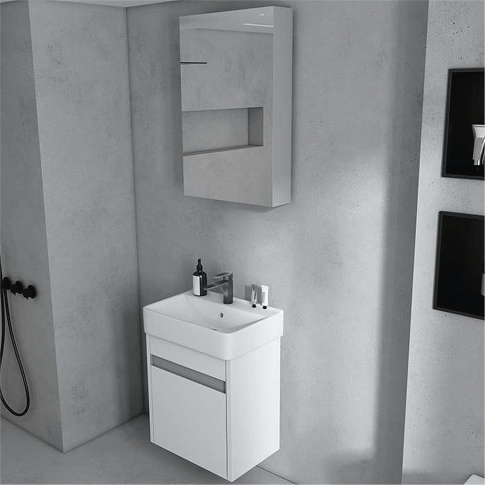 İDEAL BANYO DOLABI 65 BEYAZ