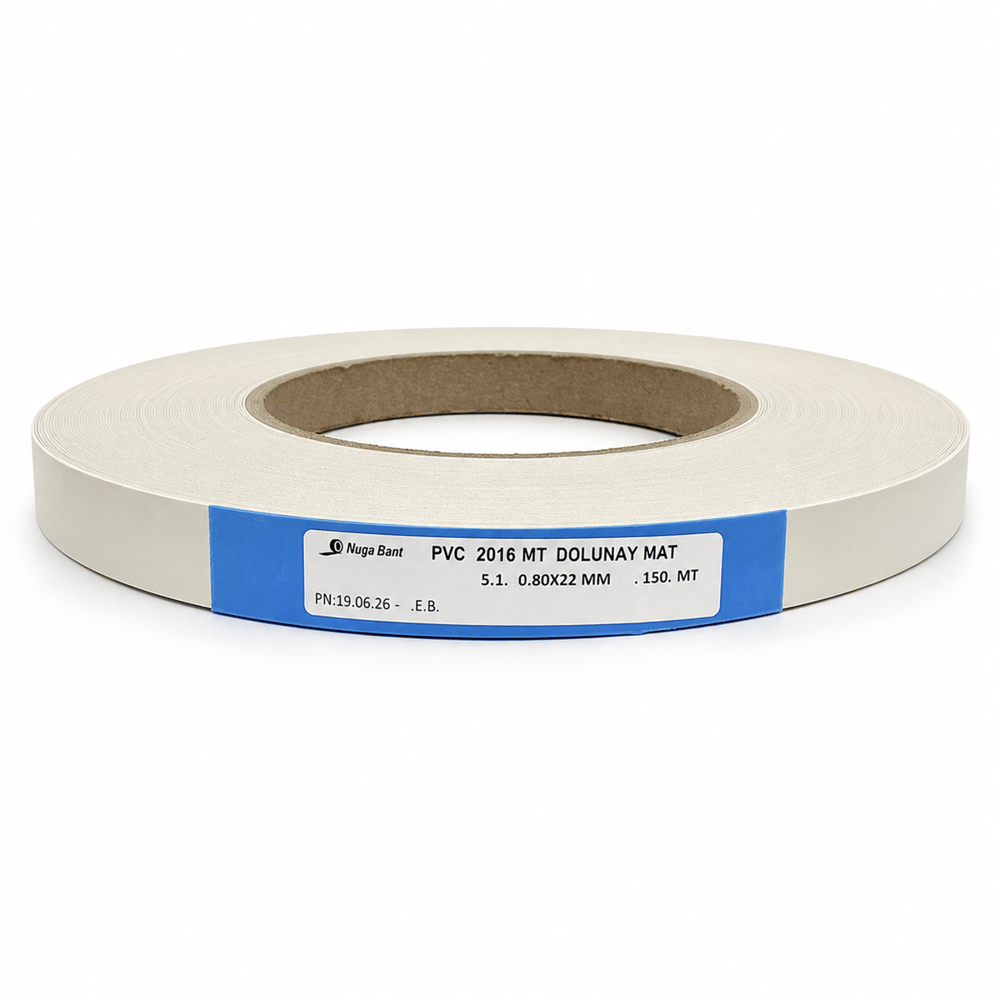 KENAR BANDI PVC 0,8MM 22MM DOLUNAY MAT