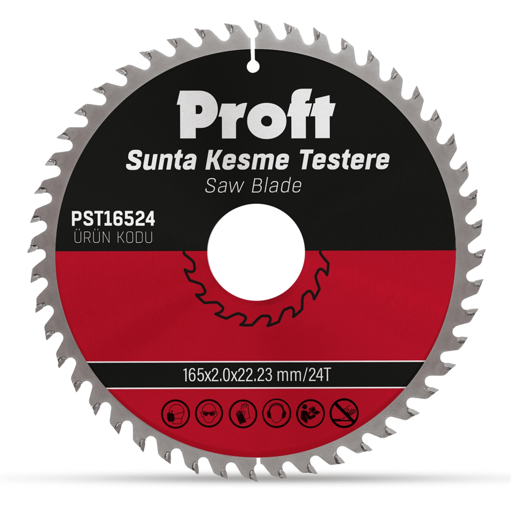 PROFT SUNTA KESME TESTERE 165x2.0 (PST16524) 24T