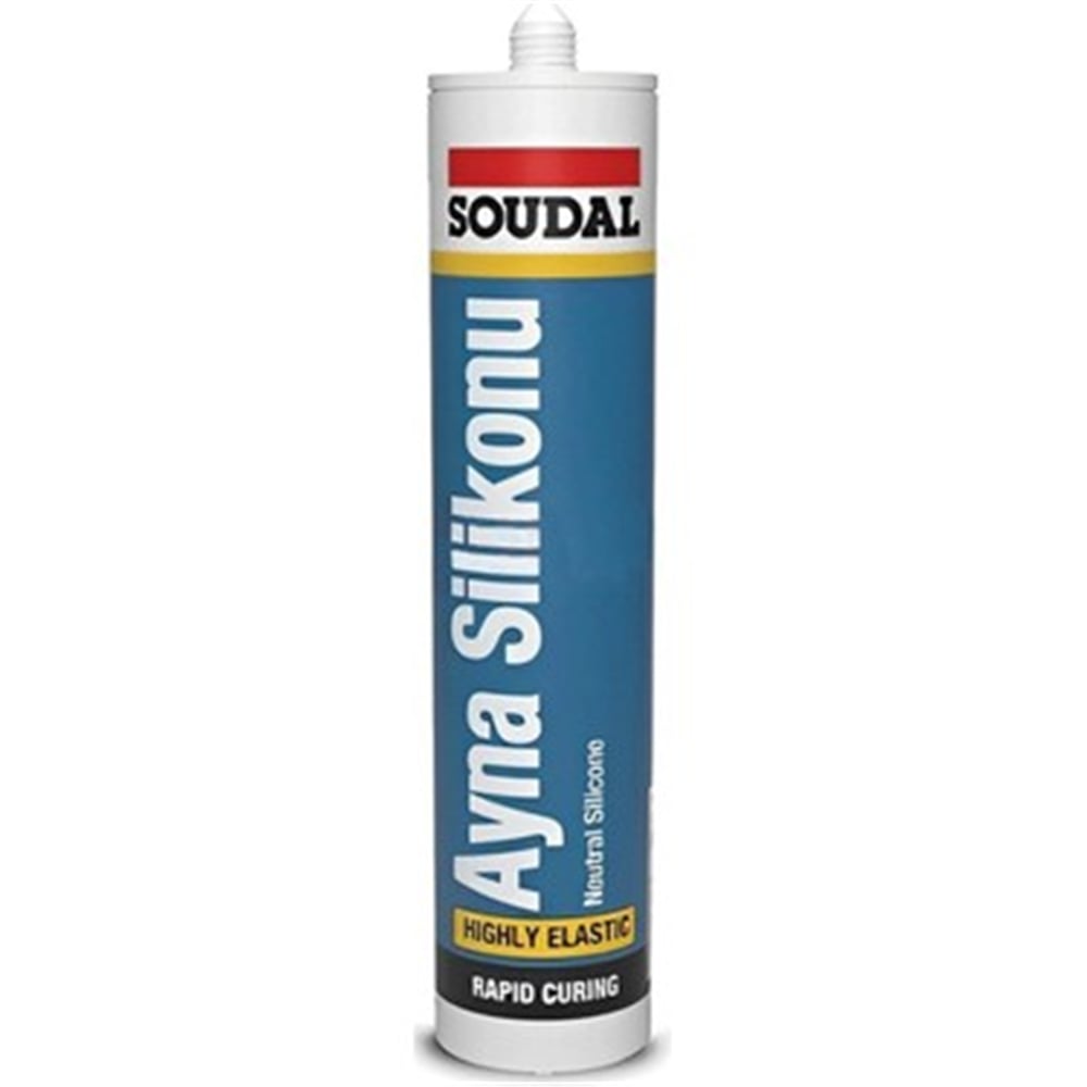 SOUDAL AYNA SİLİKONU 280 ML ŞEFFAF (160046)