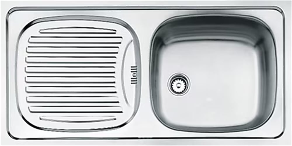 TEKA EVIYE EBM 45 SIFONLU PASLANMAZ SOL