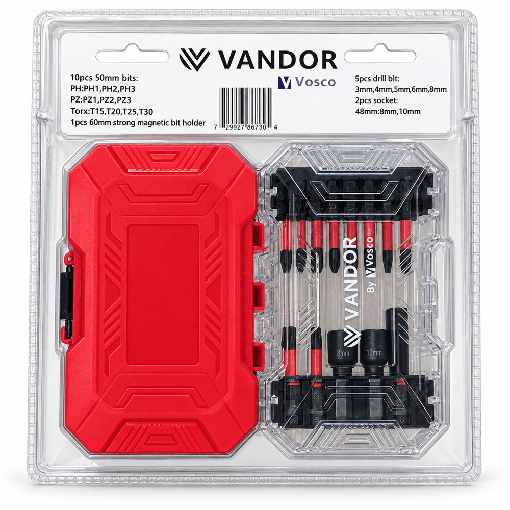 Vandor By Vosco 18 Parçalı Bits Uç Seti