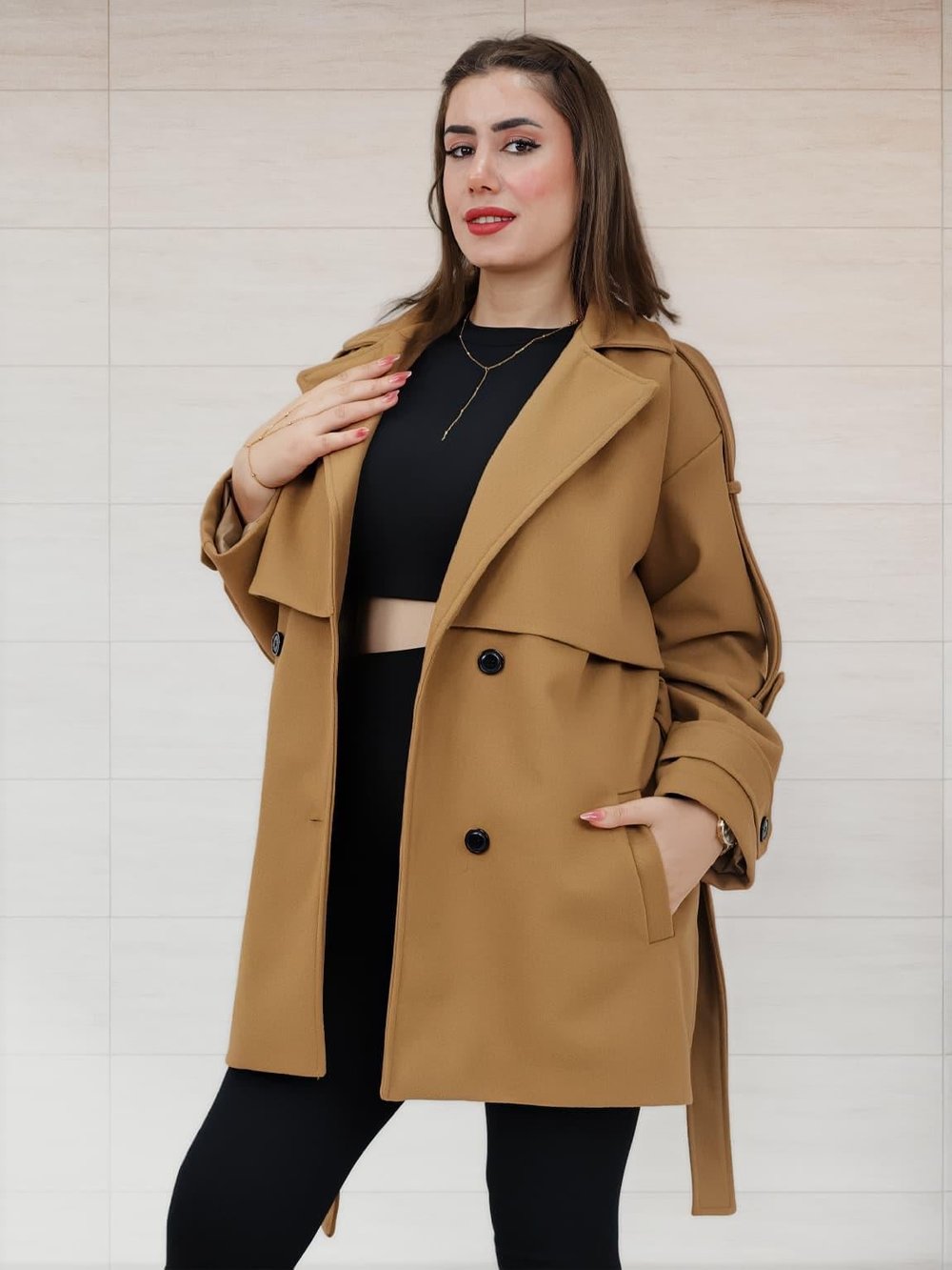 KISA KAŞE KABAN TABA RENGİ