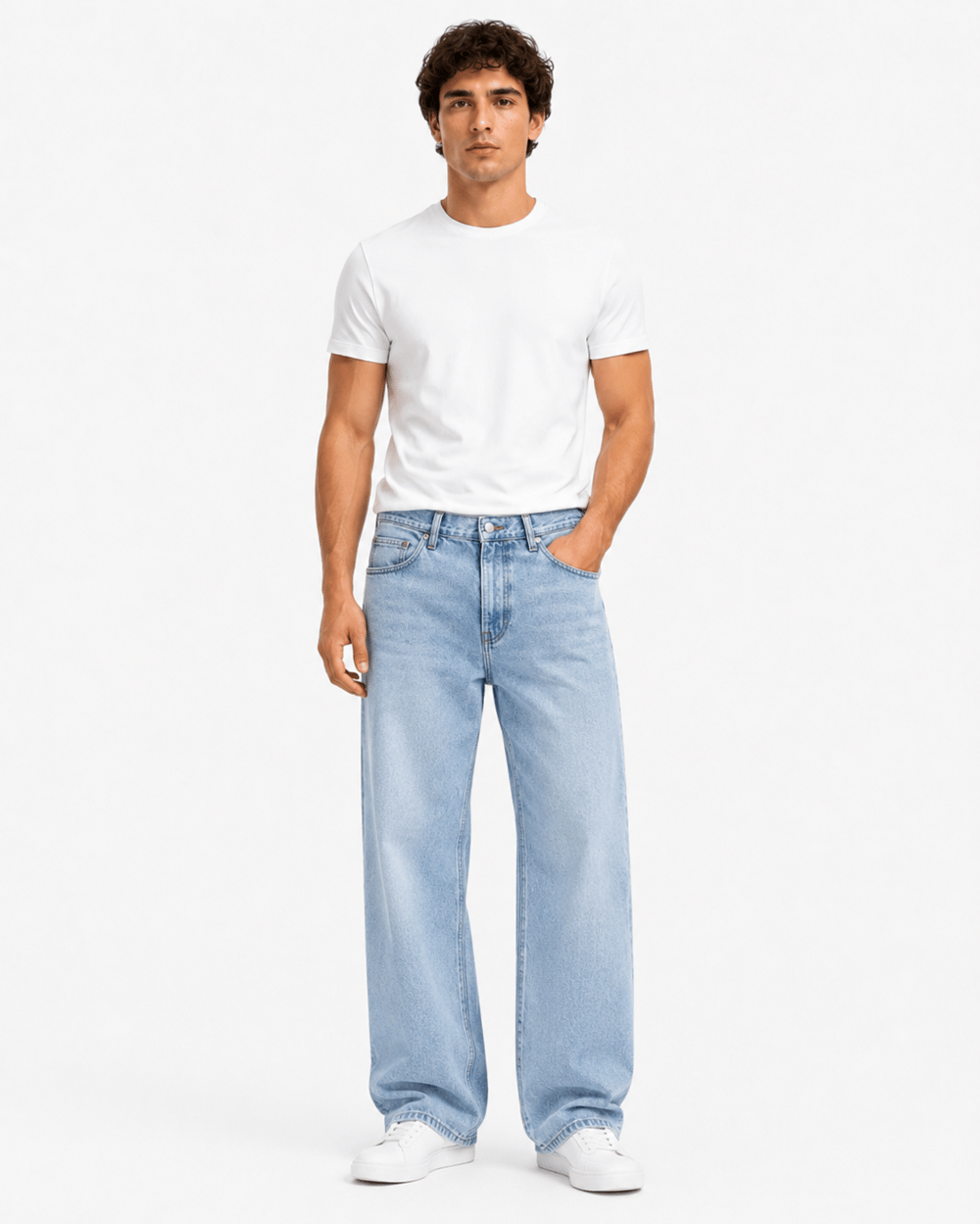 ERKEK BAGGY %100 PAMUK JEAN