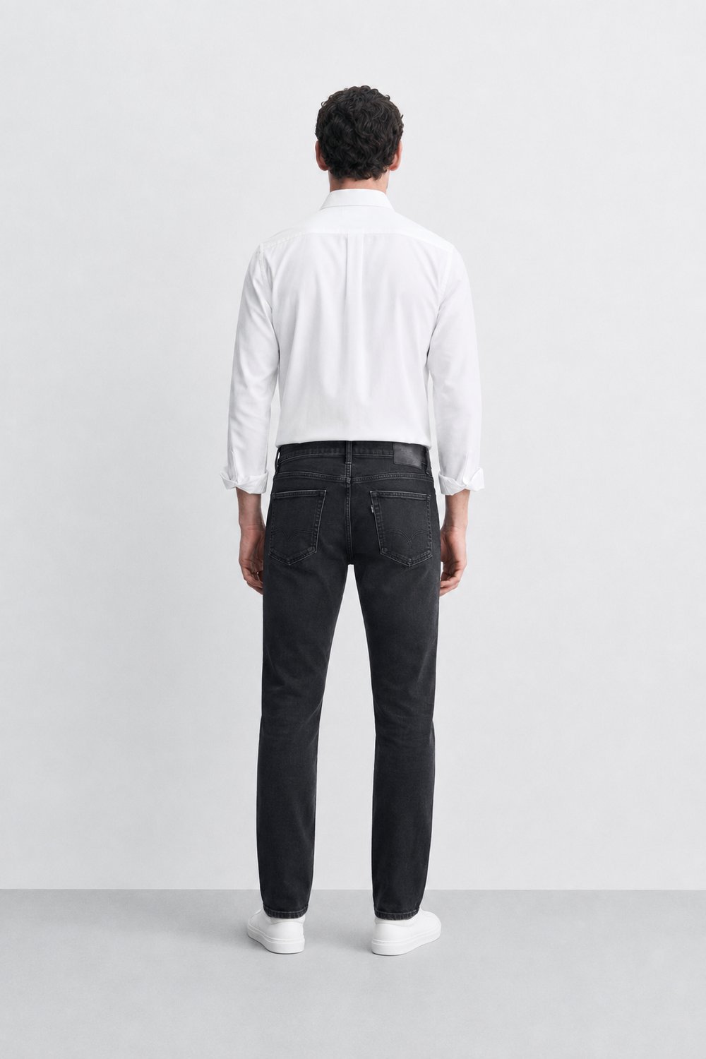 Erkek Regular Fit Boru Paça Esnek Likralı Denim Jeans Kot Pantolon ANDREAS3