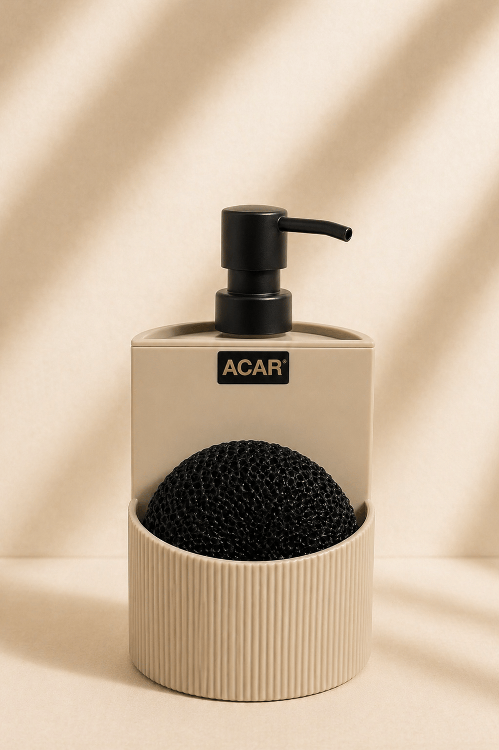 Acar Astoria Sıvı Sabunluk Bej AKR-08460/24