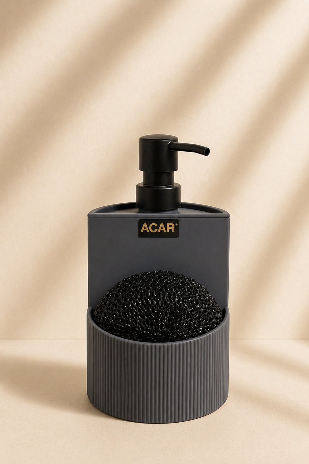 Acar Astoria Sıvı Sabunluk Gri AKR-08460/24