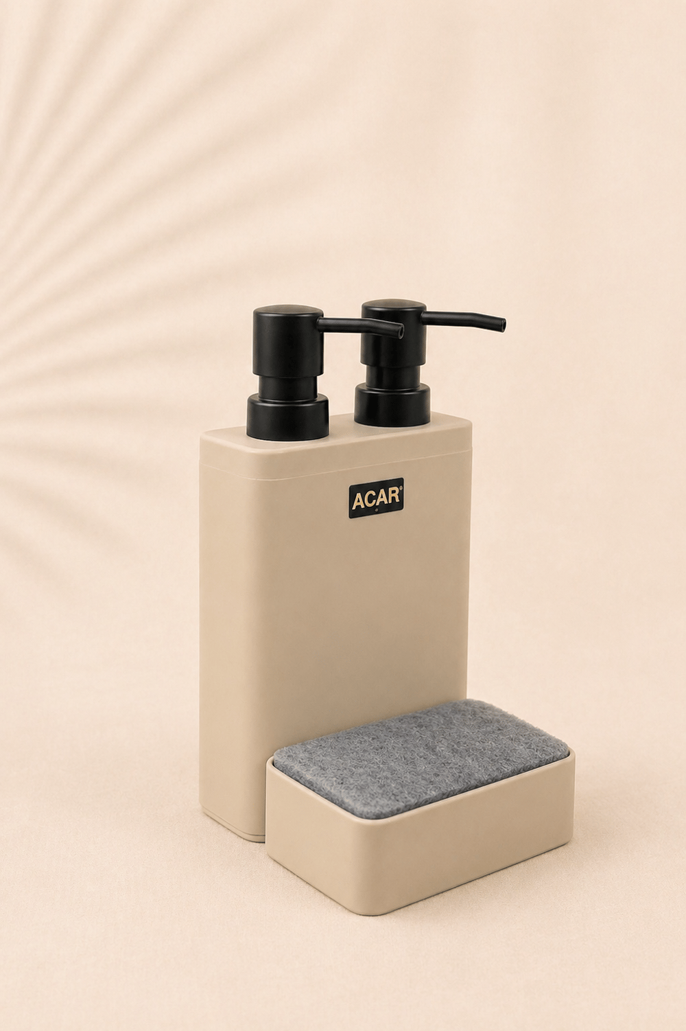 Acar Sıvı Sabunluk-Deterjanlık Bej AKR-08638