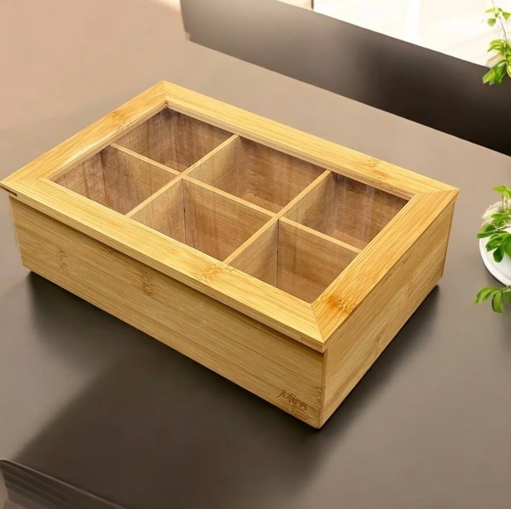 Bambu 6 Bölmeli Organizer 