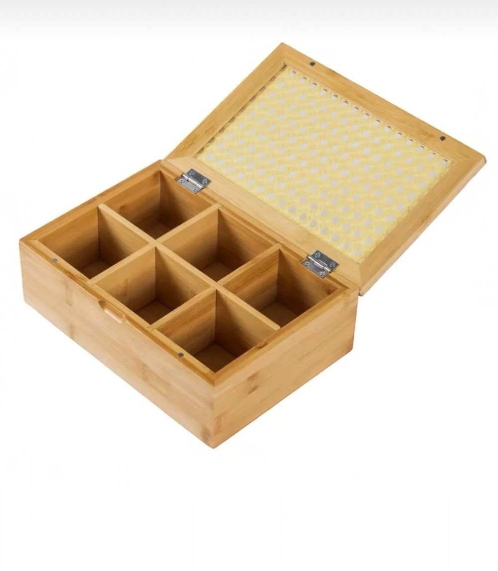 Bambu Saklama Kutusu 24X16X7 Cm