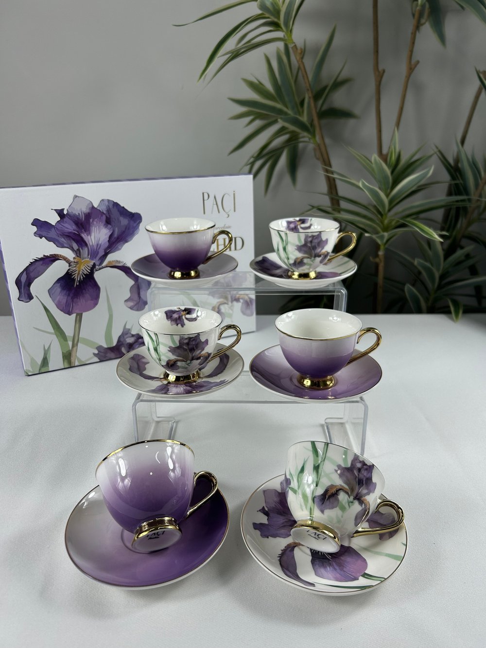 Paçi Orchid 12 Parça Fincan Takımı