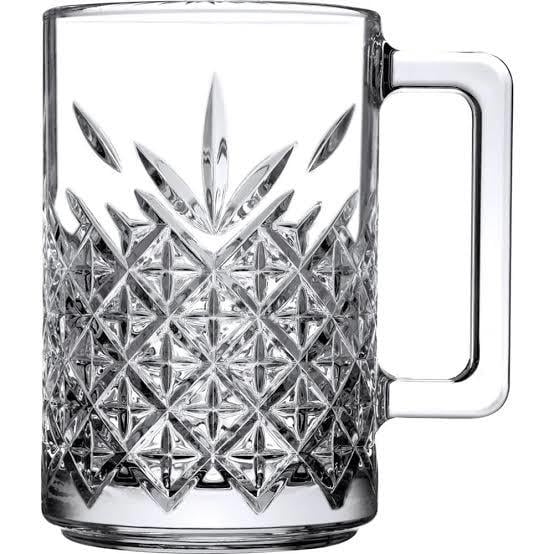 PAŞABAHÇE TİMELESS 310 cc 2'Lİ KRİSTAL KULPLU BARDAK