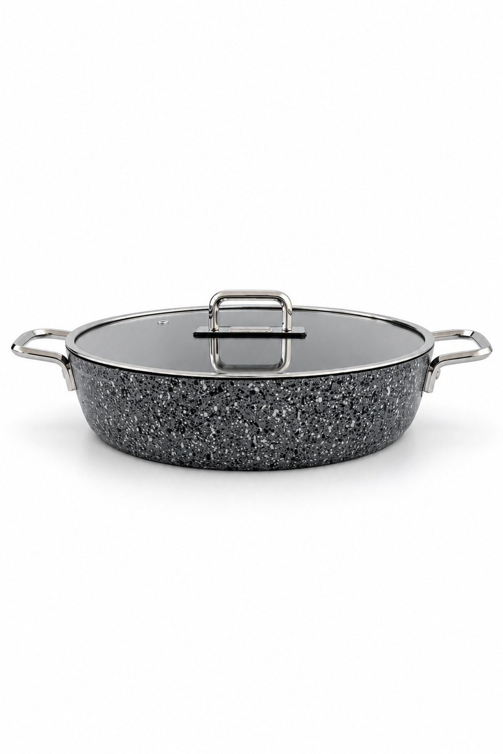 Zest Peakstone 30cm Basık Tencere