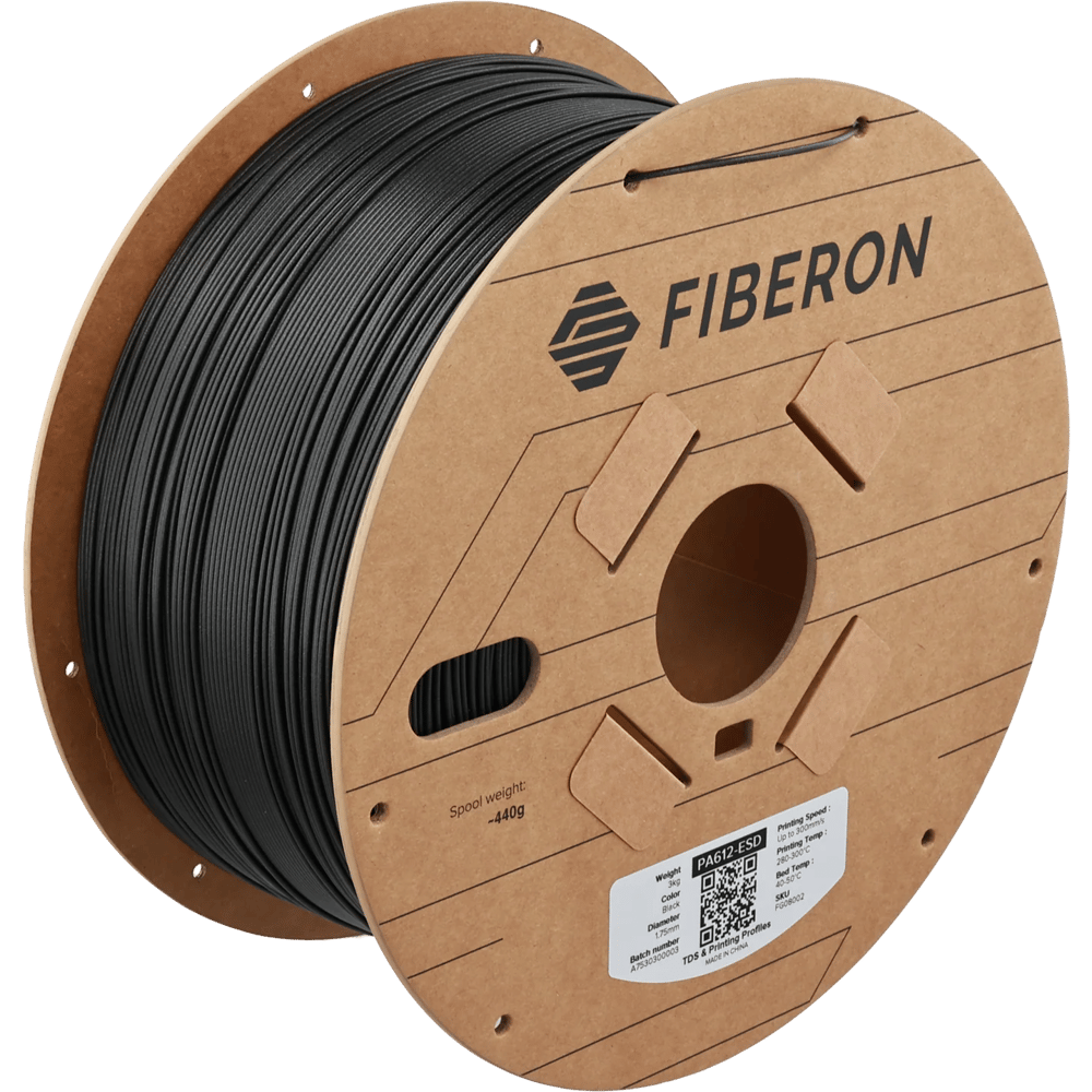 Fiberon PA612-ESD Siyah Filament 3 KG