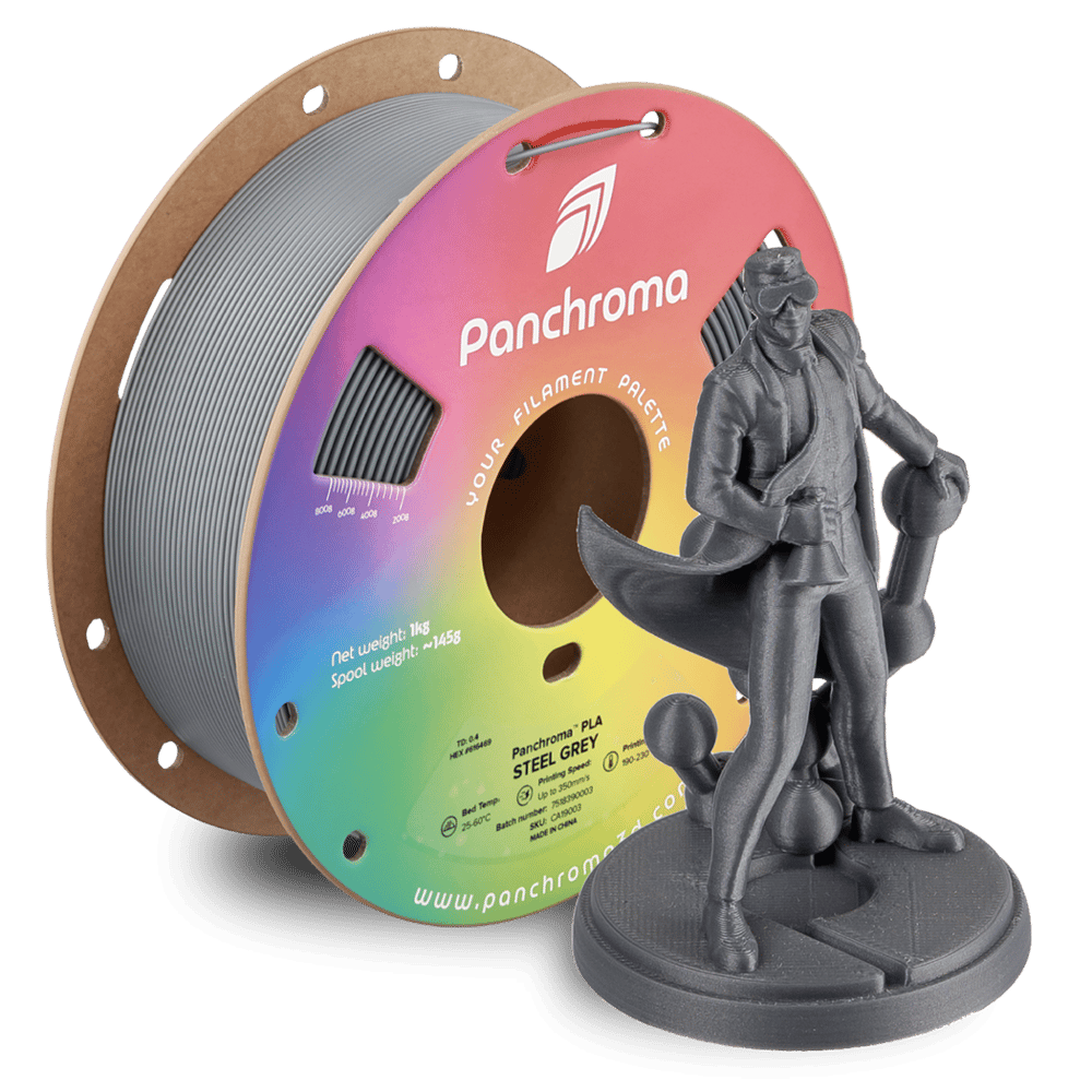 Panchroma PLA Filament Çelik Gri
