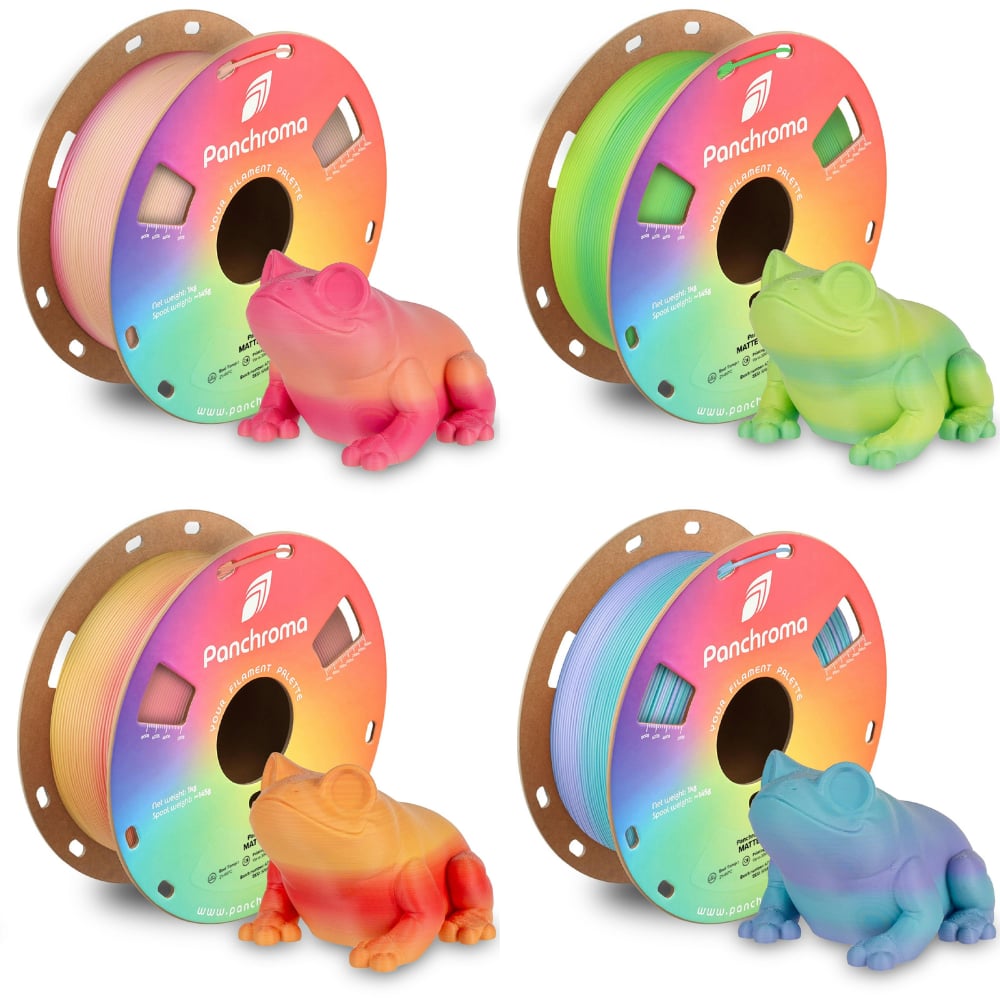 Panchroma PLA Gradient Filament 4 Mevsim  Paketi