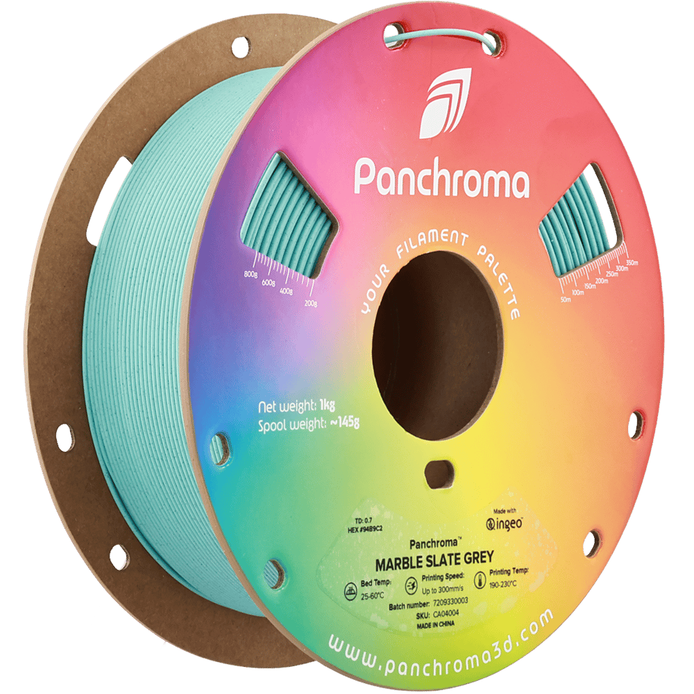 Panchroma PLA Marble Filament Arduvaz Gri - 1 kg 1.75mm